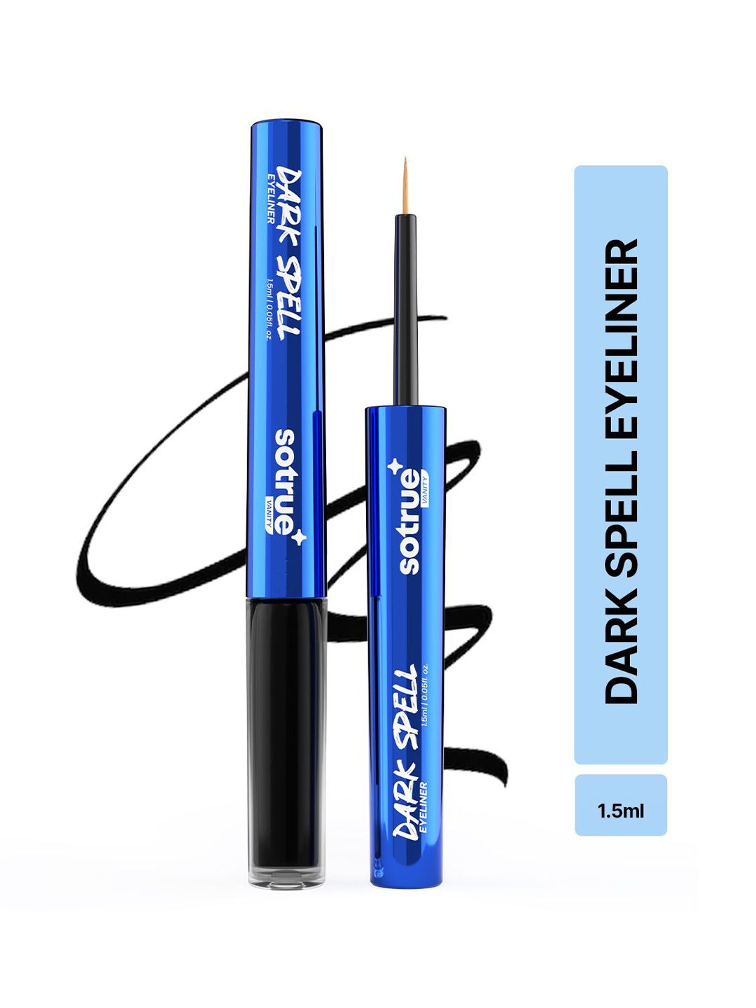 SOTRUE Dark Spell Liquid Eyeliner - 1.5 ml - Black-picture-17