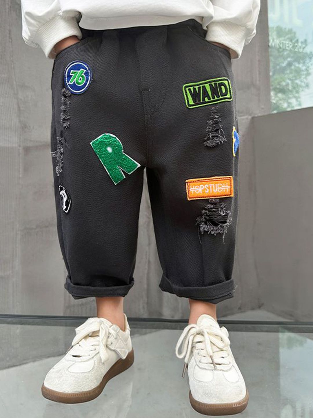 StyleCast x Revolte Boys Mid-Rise Knee Length Shorts-picture-25