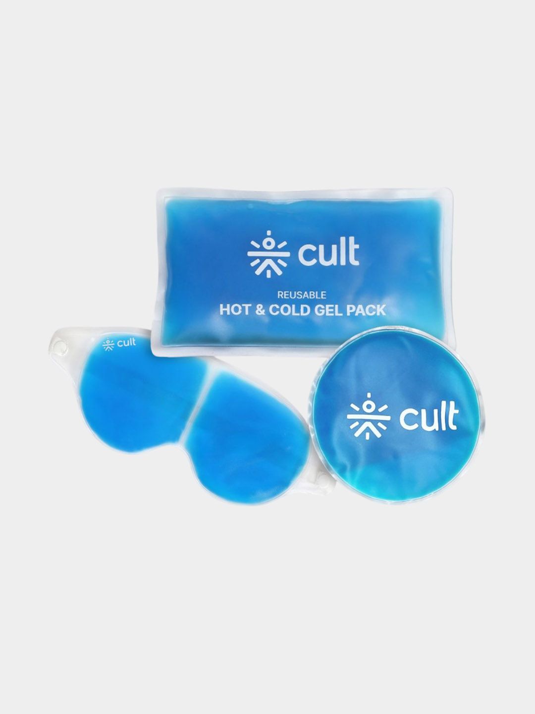 CULT Pack of 3 Hot & Cold Gel Pack With Eye Mask-picture-32