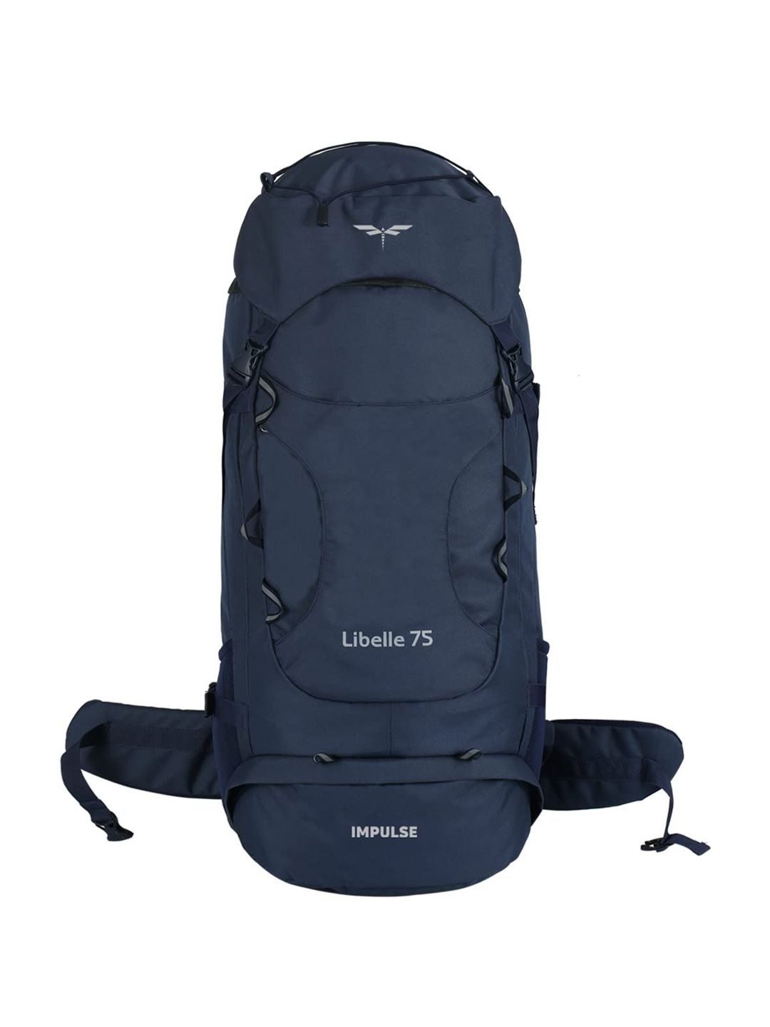 Impulse Unisex Logo-Detail 3-Compartment Large Rucksack With Rain Cover-picture-47
