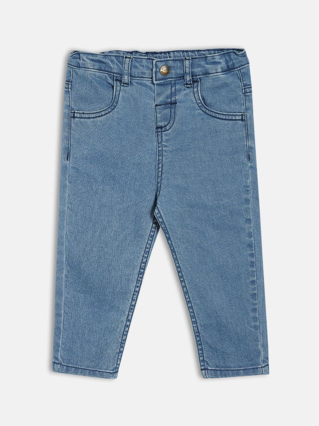 MINI KLUB Boys Regular Fit Mid Rise Stretchable Jeans-picture-15