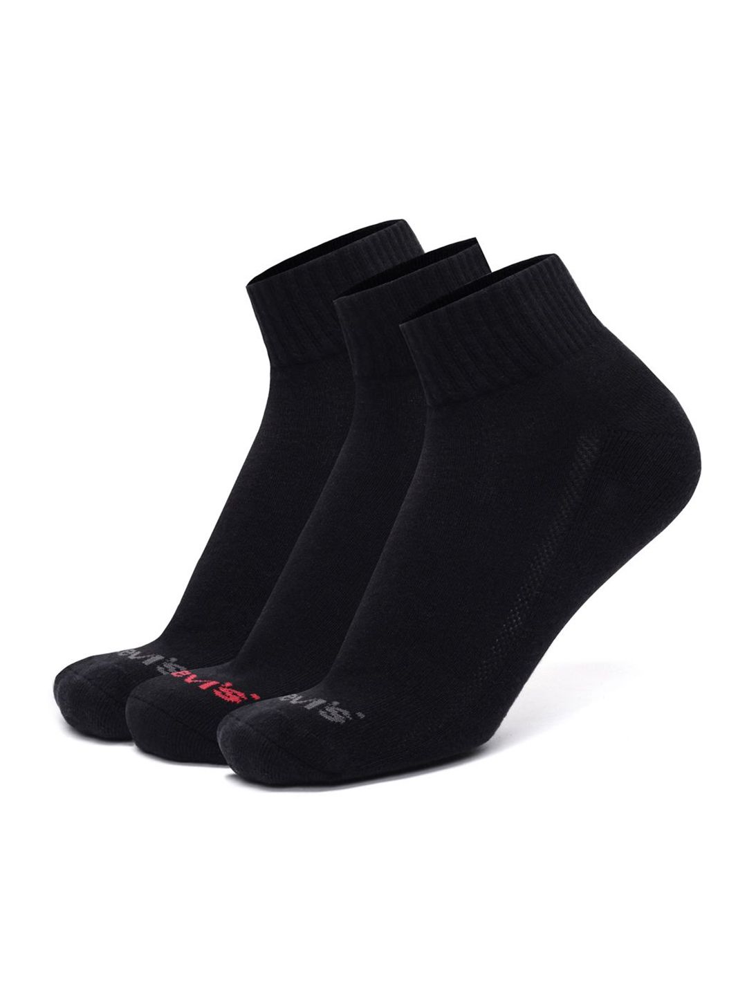 Levis Men Pack Of 3 Cotton Stretch Above Ankle Length Socks With Cushioned Sole-picture-11