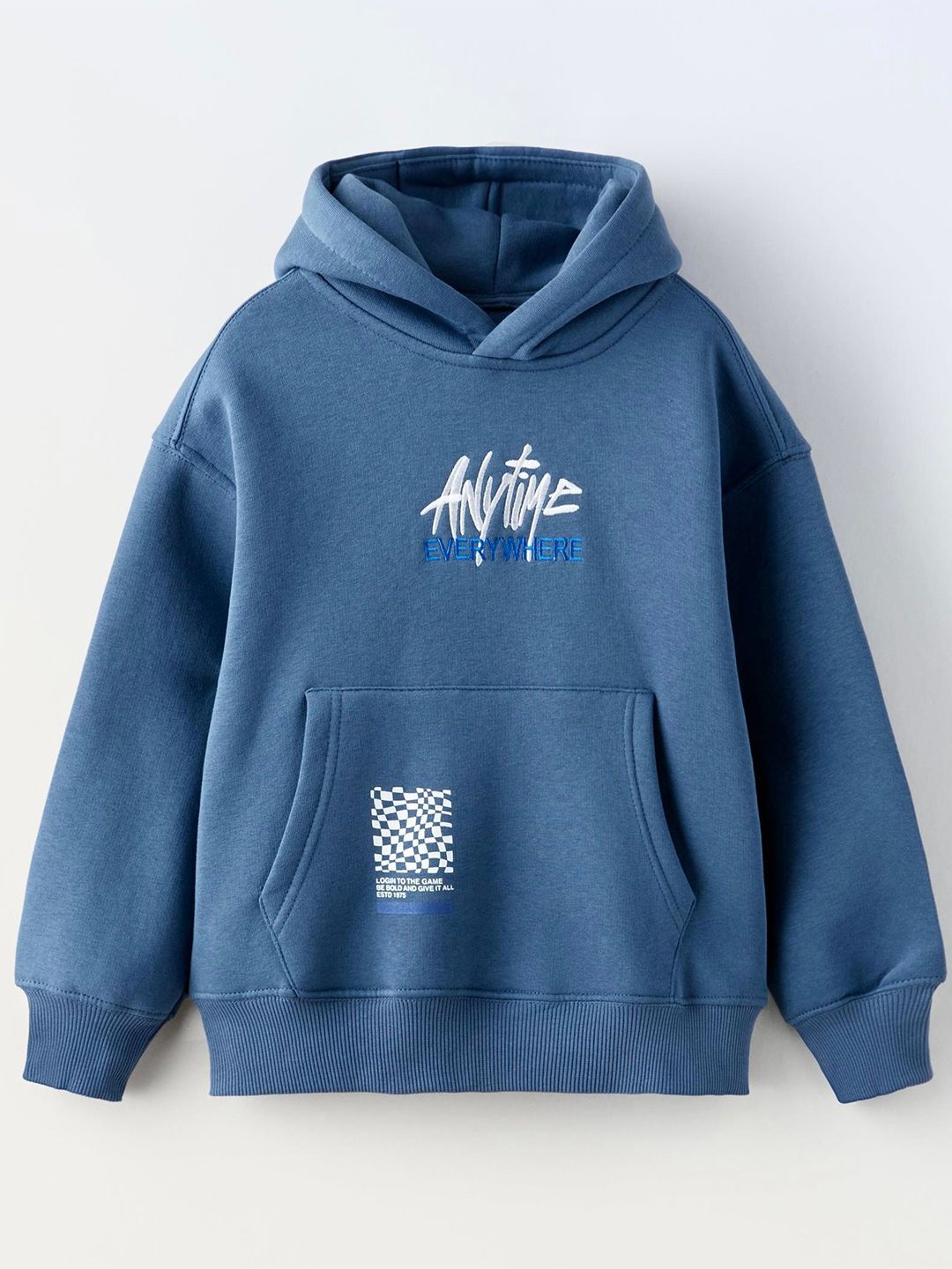 Alan Jones Boys Printed Hooded Sweatshirt-image-49