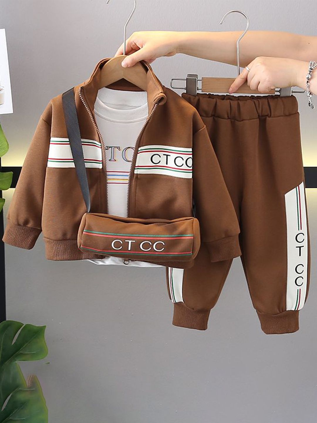 StyleCast x Revolte Boys Printed Round Neck Joggers T-shirt and Shirt Clothing Set-picture-32