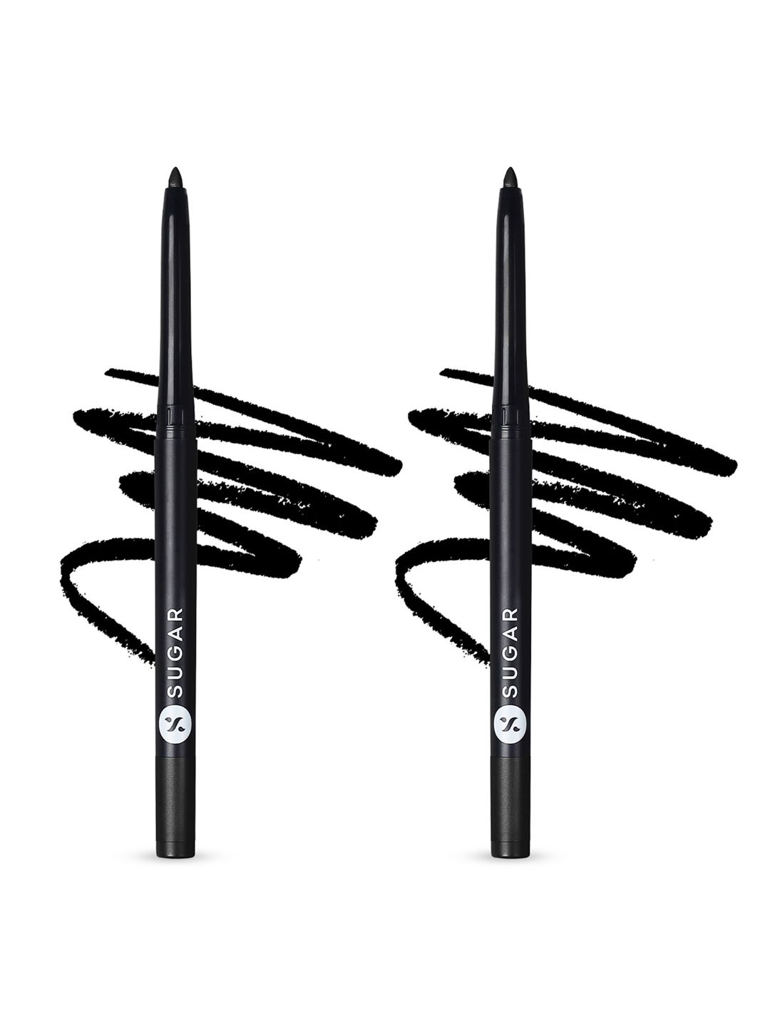 SUGAR Set of 2 Kohl Of Honour Intense Richly-Pigmented Kajal - Black Out 01-picture-11