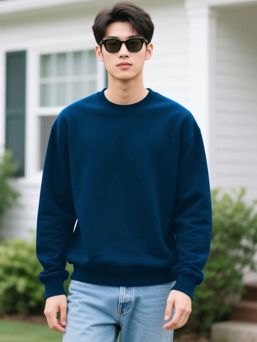 SZN Men Oversized Pullover Sweatshirt-picture-36