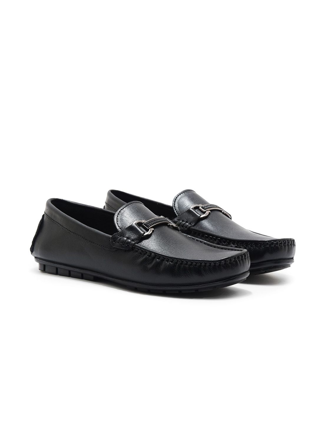 Woodland Men Leather Slip-On Formal Loafers-picture-30