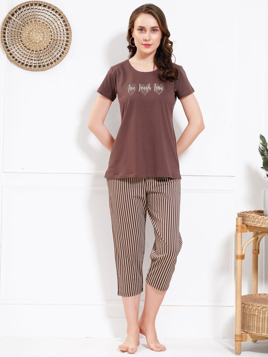 QUIRA Women Printed Pure Cotton Night suit-picture-31