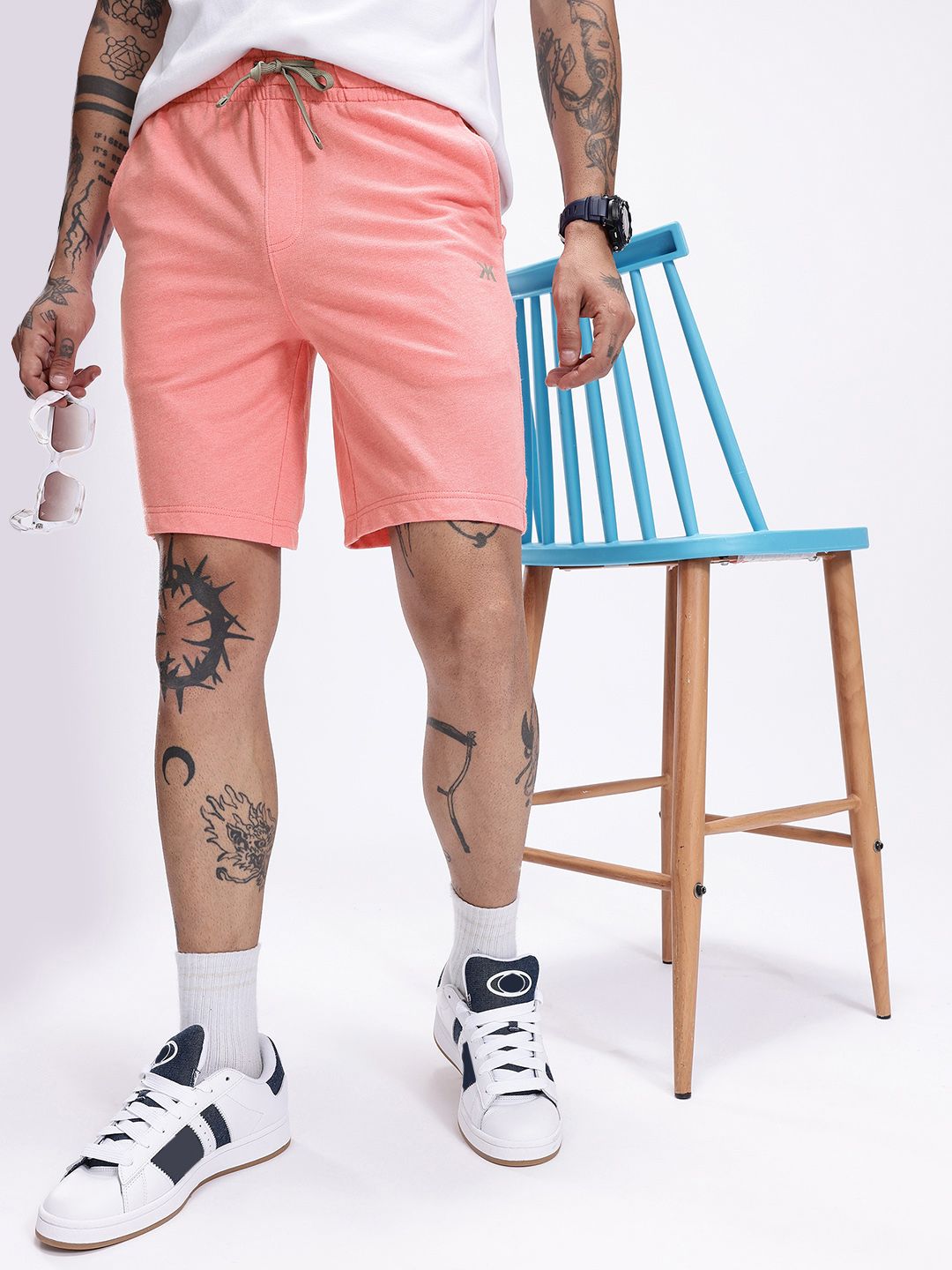 Kook N Keech Pure Cotton Regular Casual Men Shorts-image-9