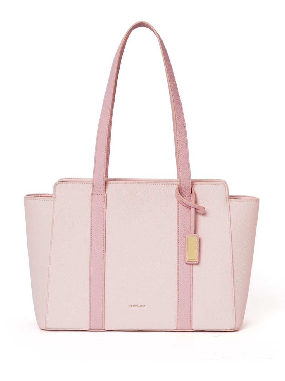 MOKOBARA Women The Sunflower Tote Vegan Leather Casual Office Medium Pink-picture-16