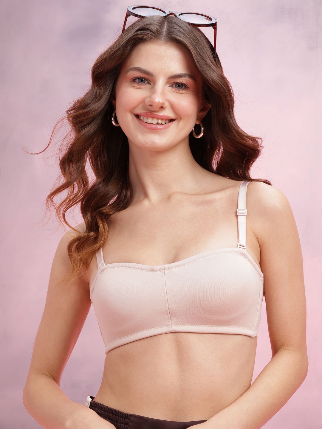 DressBerry Multiway Straps Medium Coverage Lightly Padded Balconette Bra FSN10A-picture-33