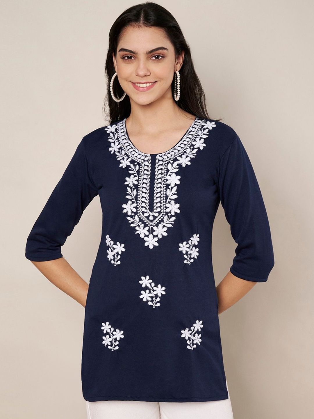 Trend Level Women Woven Design Wool Kurtas-picture-39