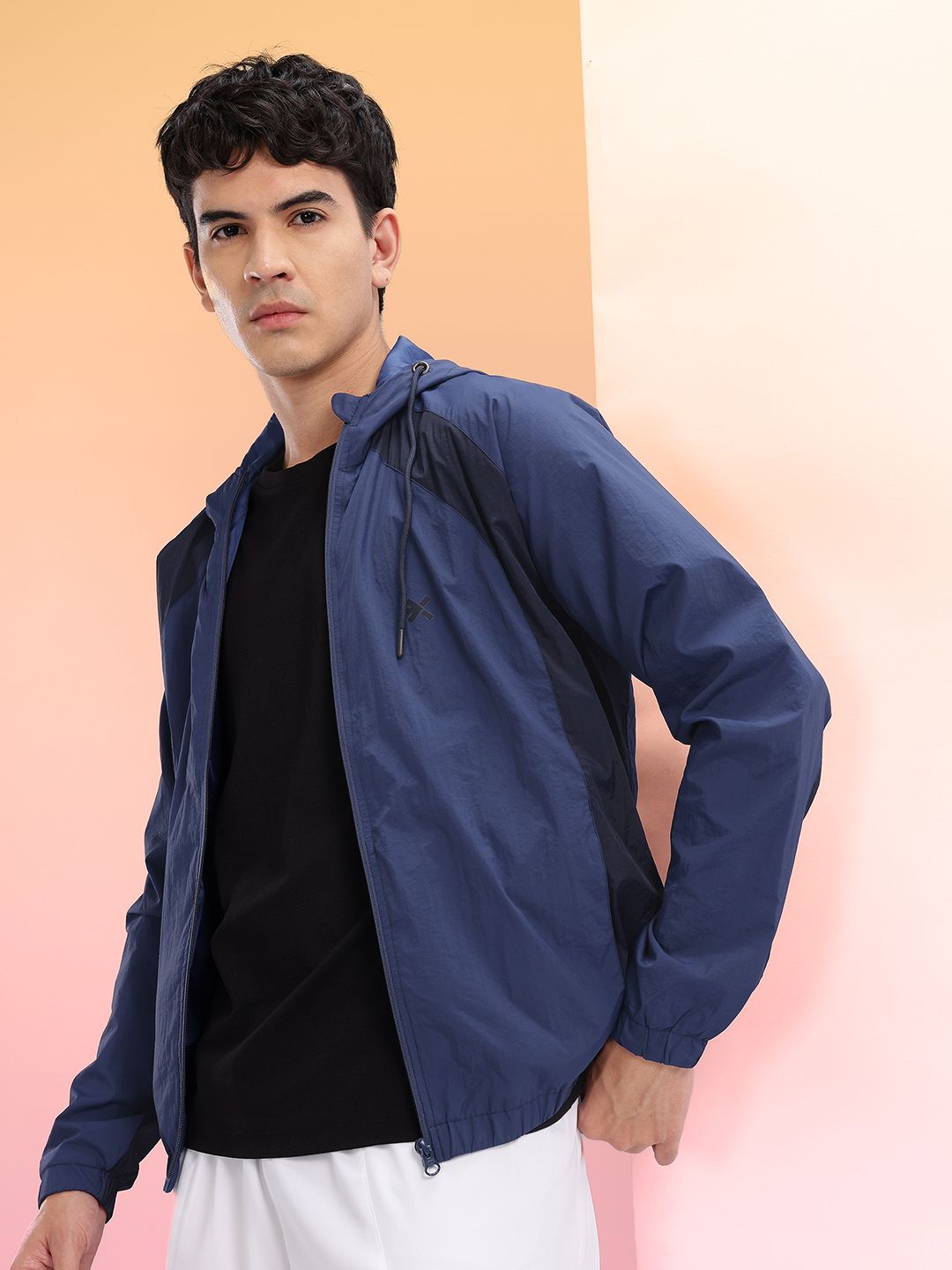 HRX by Hrithik Roshan Colourblocked Bomber Lifestyle Jacket-picture-26