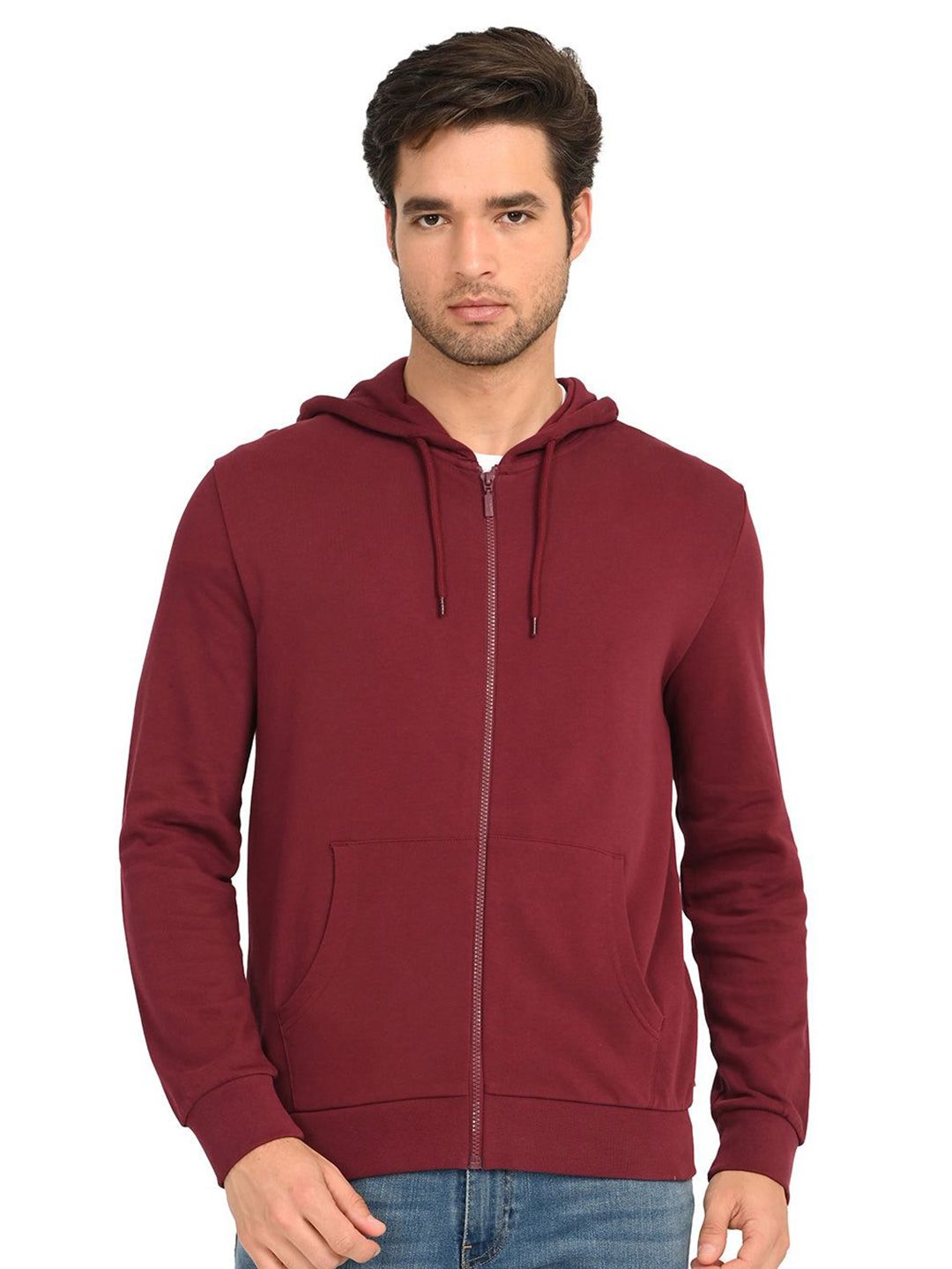 Levis Men Solid Hooded Front-Open Sweatshirt-picture-30