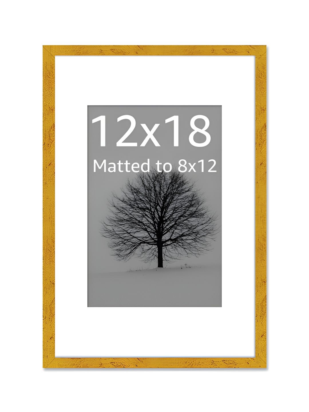 Art Street Gold-Toned & White MDF Wall Photo Frame-picture-32