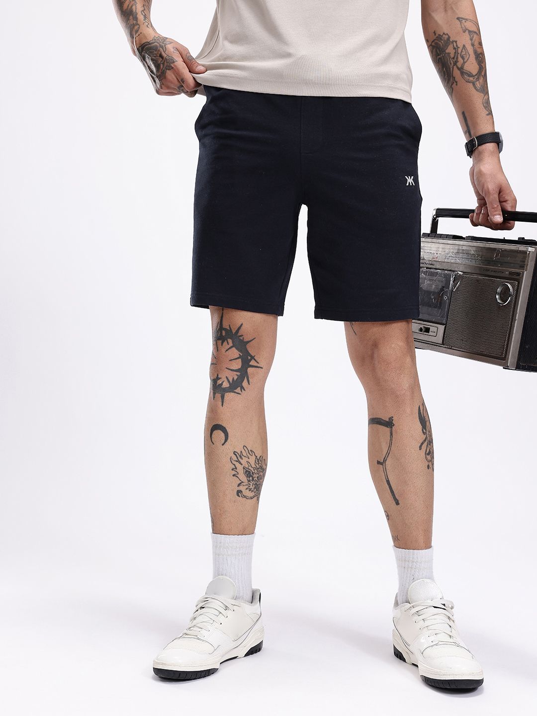 Kook N Keech Pure Cotton Regular Casual Men Shorts-picture-38