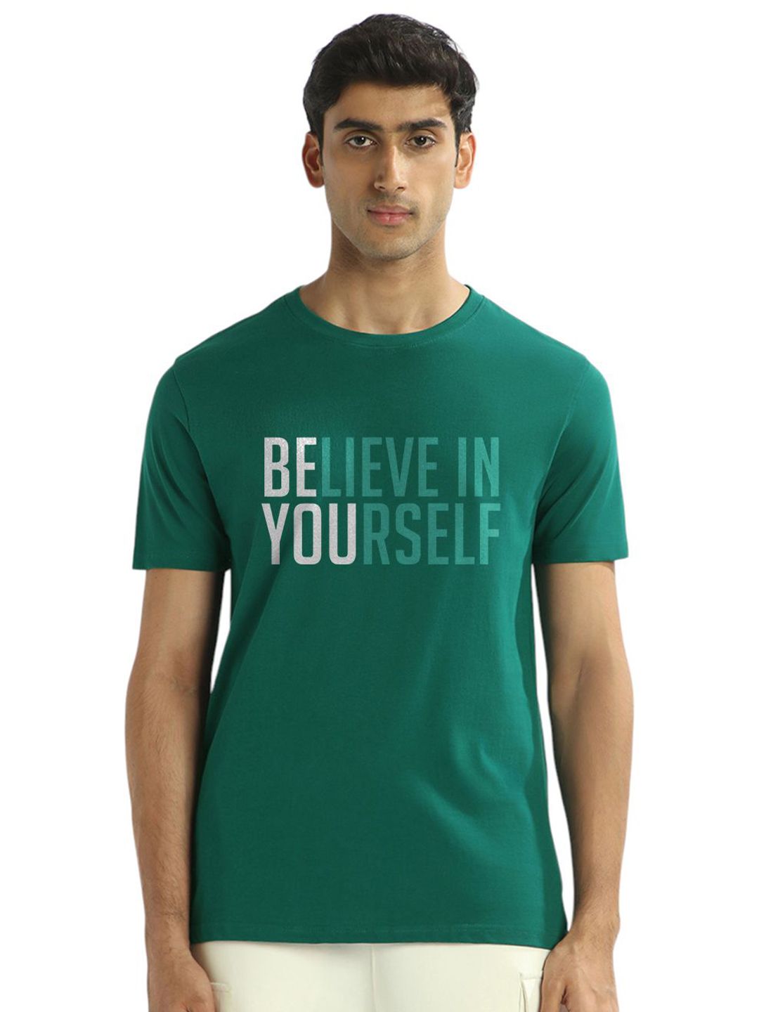 NOBERO Men Typography Printed Round Neck Cotton T-shirt-picture-24