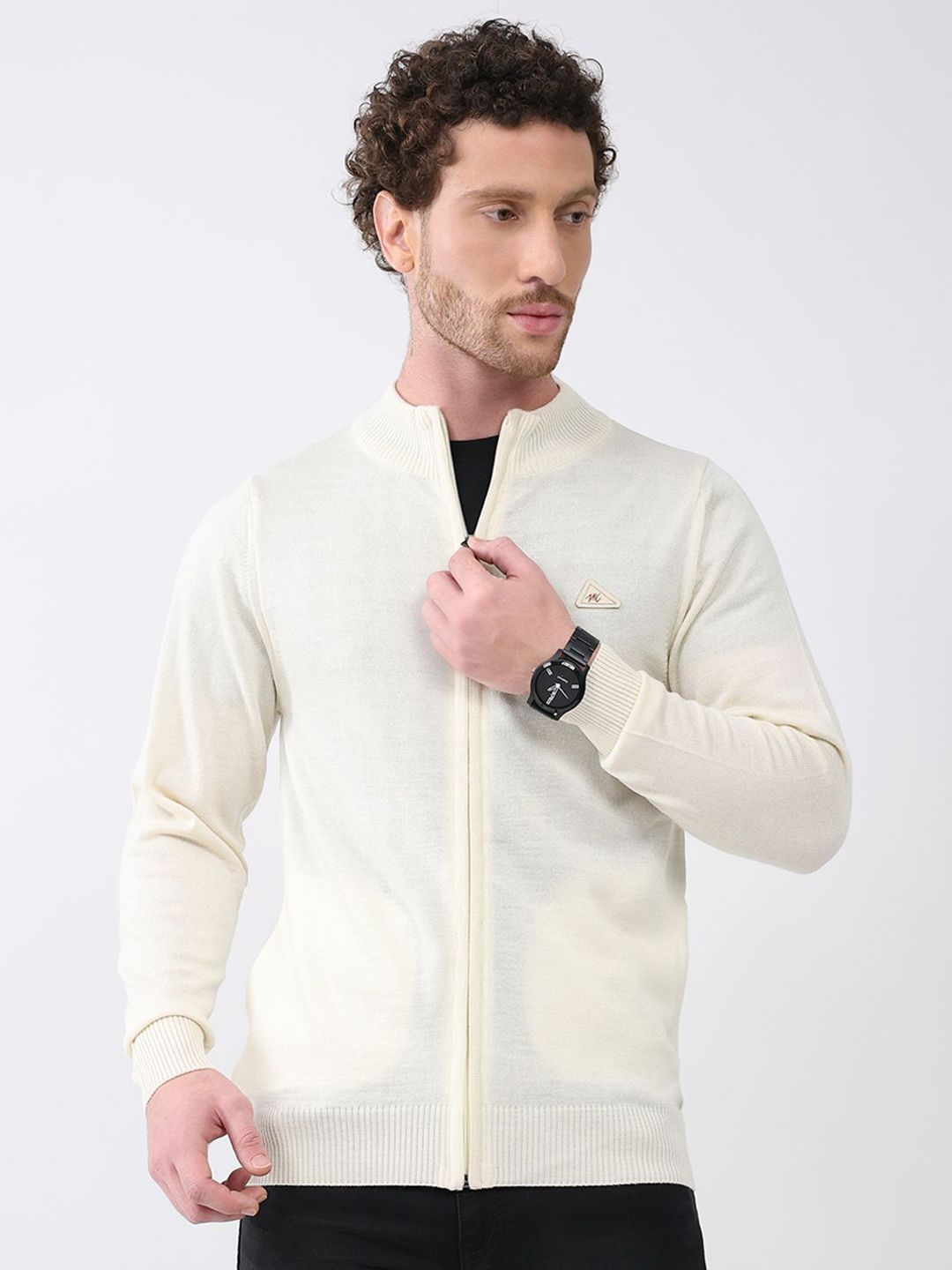 Monte Carlo Men Woollen Front-Open Sweaters-picture-40