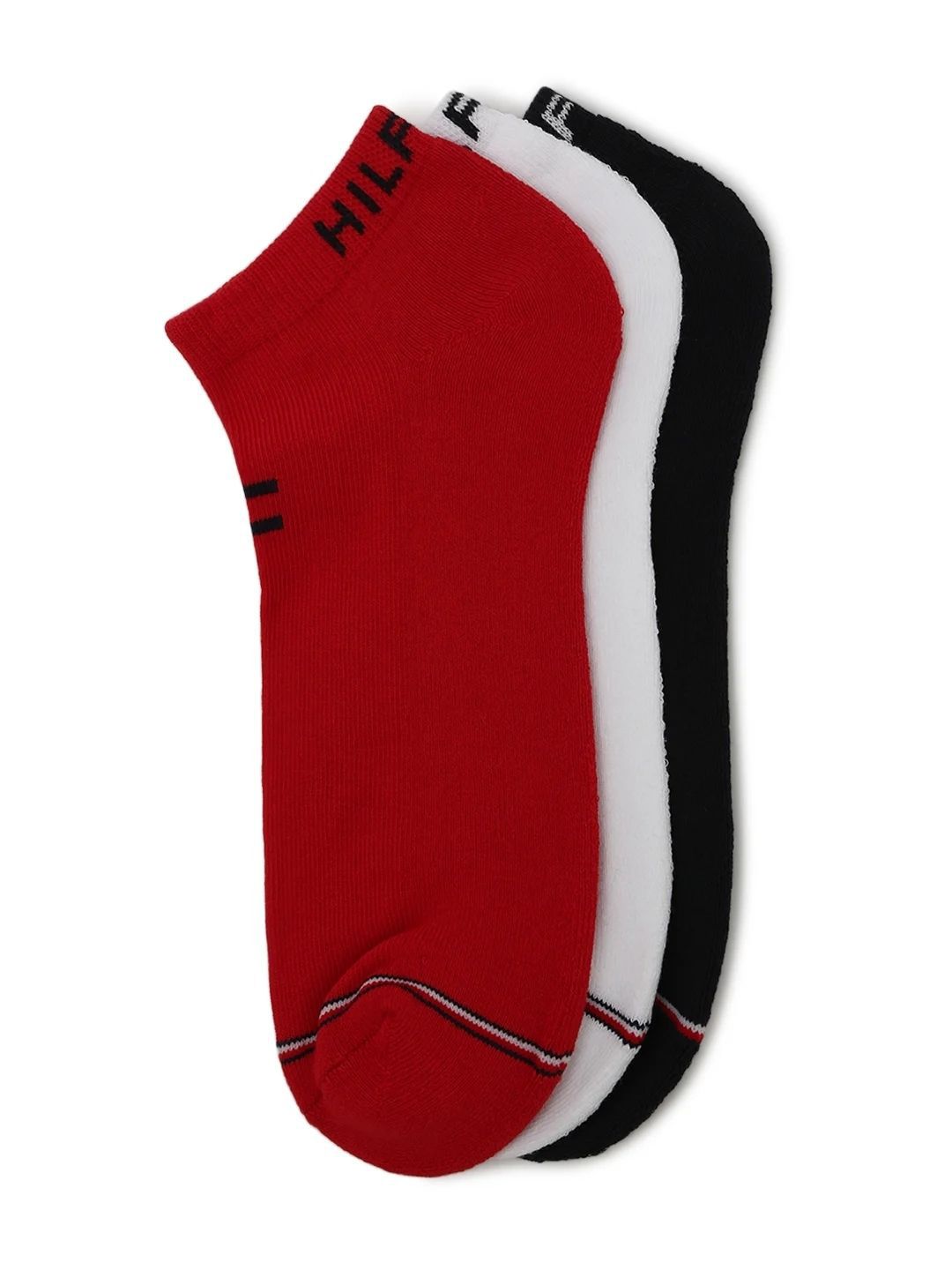 Tommy Hilfiger Pack Of 3 Men Ankle Length Socks-picture-29