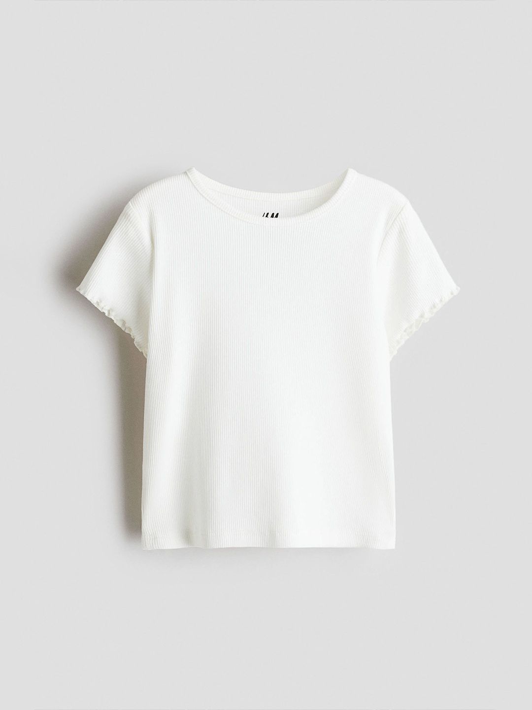 H&M Overlock-Detail Cotton Top-picture-33