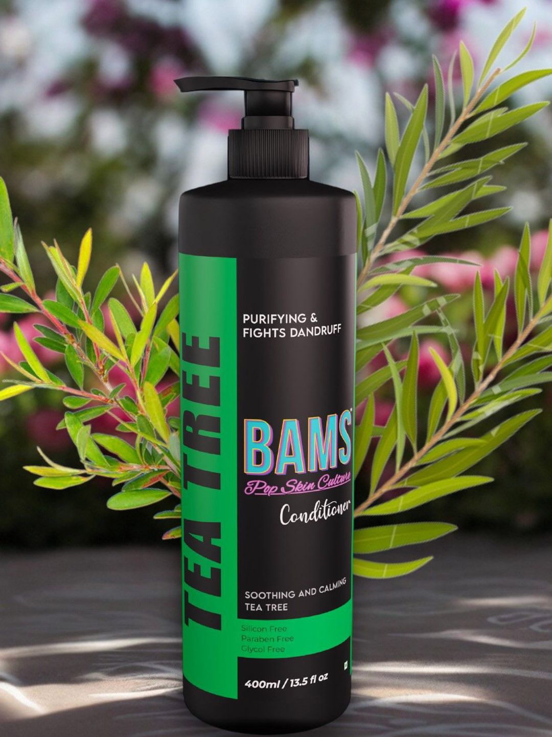BAMS POP SKIN CULTURE Tea Tree Conditioner - 400 ml-image-13