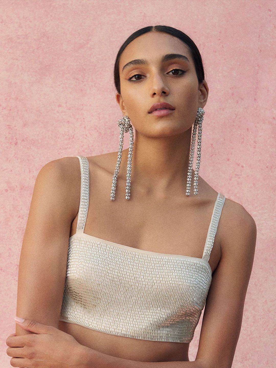 H&M Bead-Embellished Bralette Top-picture-40