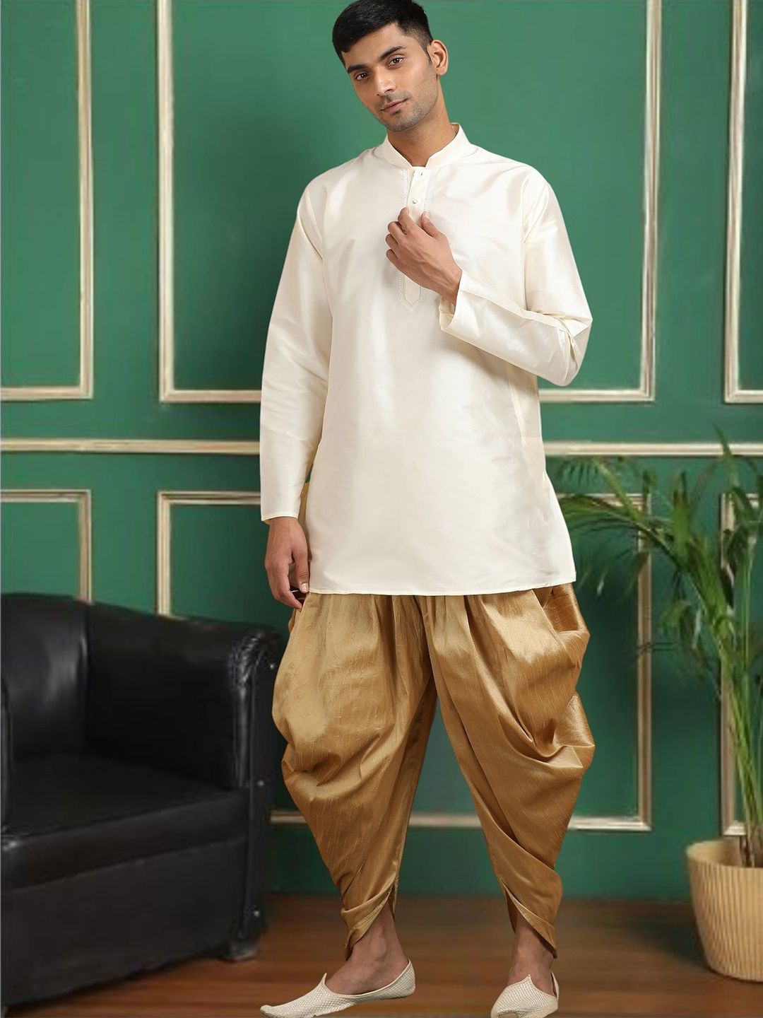 TATTVA Men Thread Work Kurta-picture-44