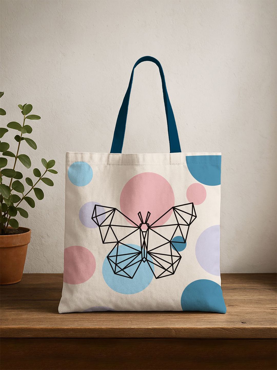 The Purple Tree Printed Shopper Tote Bag-picture-51
