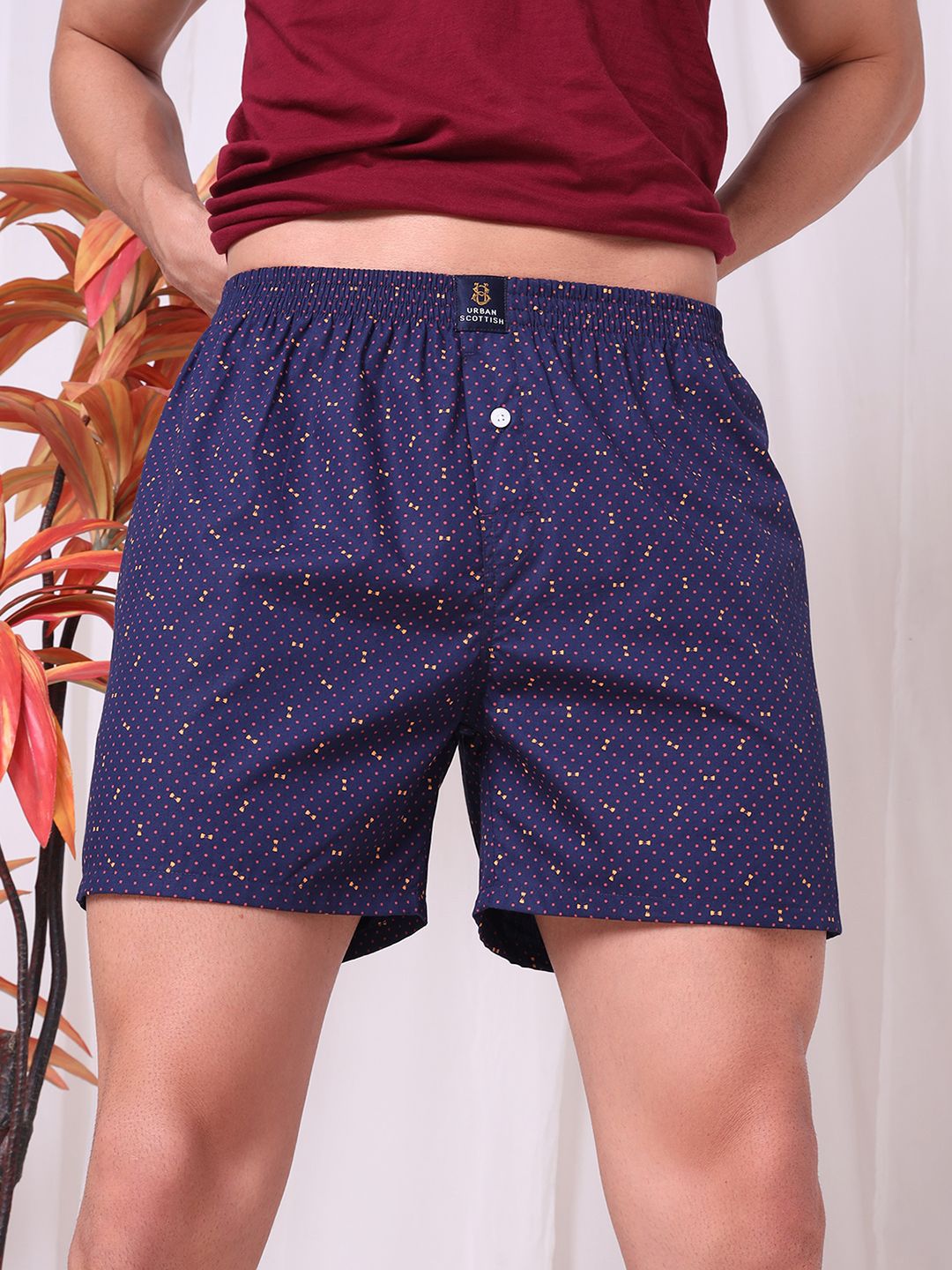 URBAN SCOTTISH Men Printed Cotton Mid-Rise Boxer-picture-15