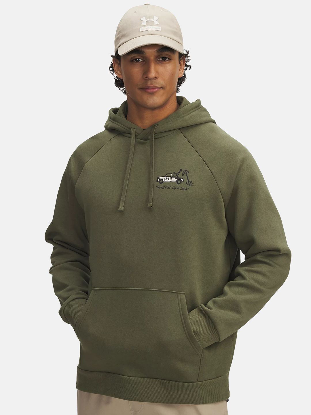 UNDER ARMOUR Typography Printed Hooded Fleece Sweatshirt-picture-25