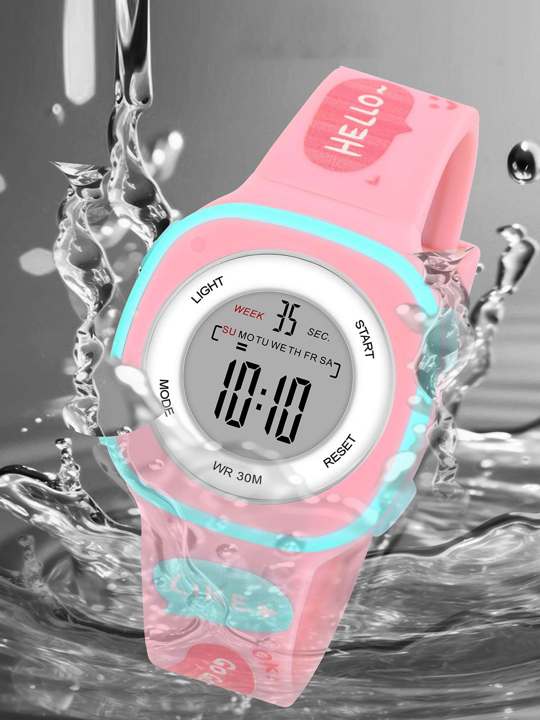 KIDSUN Girls Digital Multi Function Watch 871_PINK_PINK-picture-15