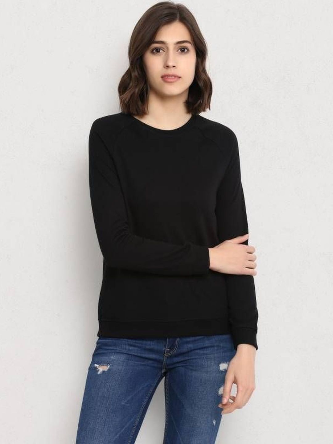 VALUE CREATION Women Cotton Solid Sweatshirts-picture-24