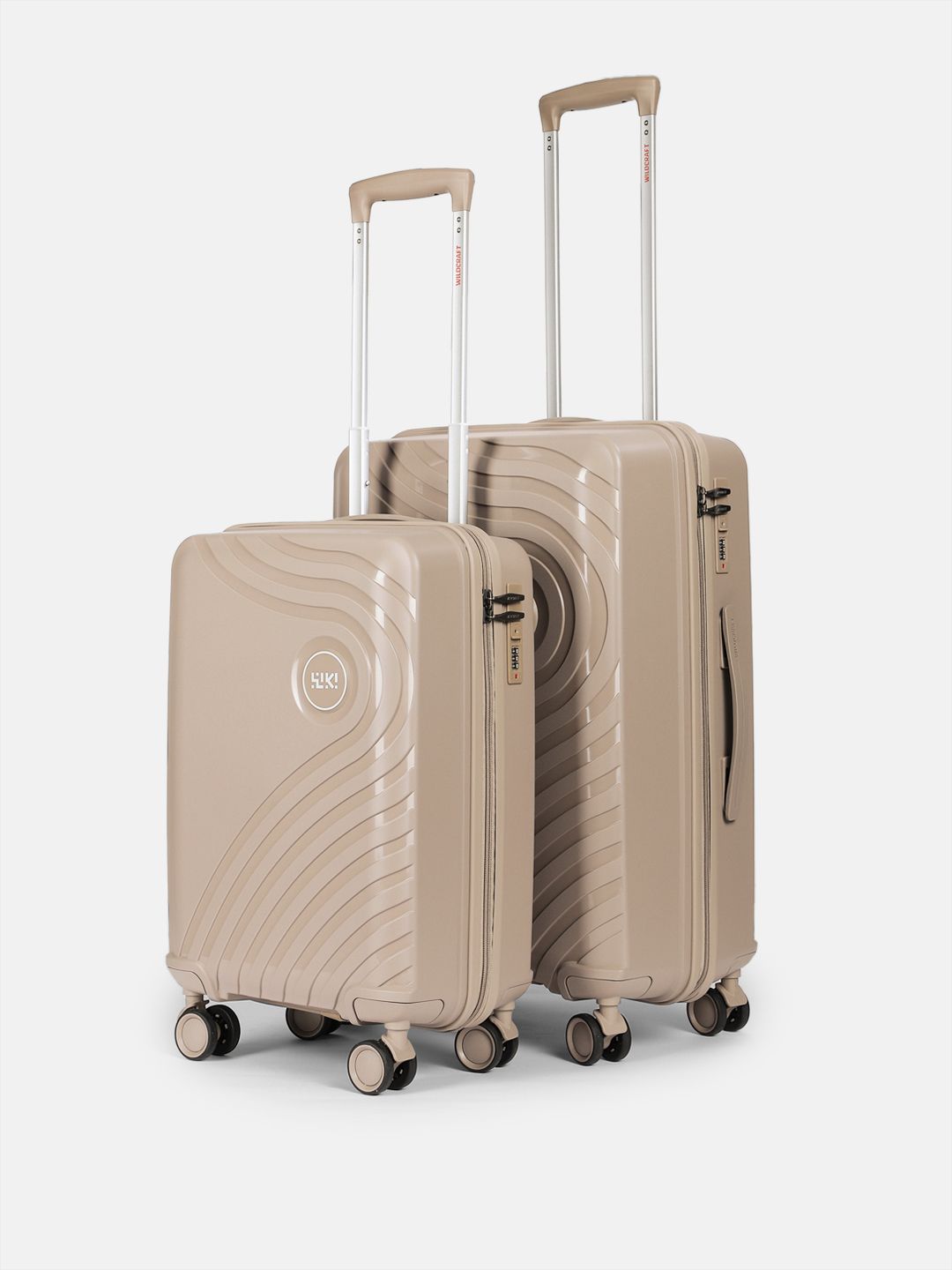 Wildcraft Set Of 2 Onyx-TR Textured Hard Suitcase Trolley- 105L-picture-10