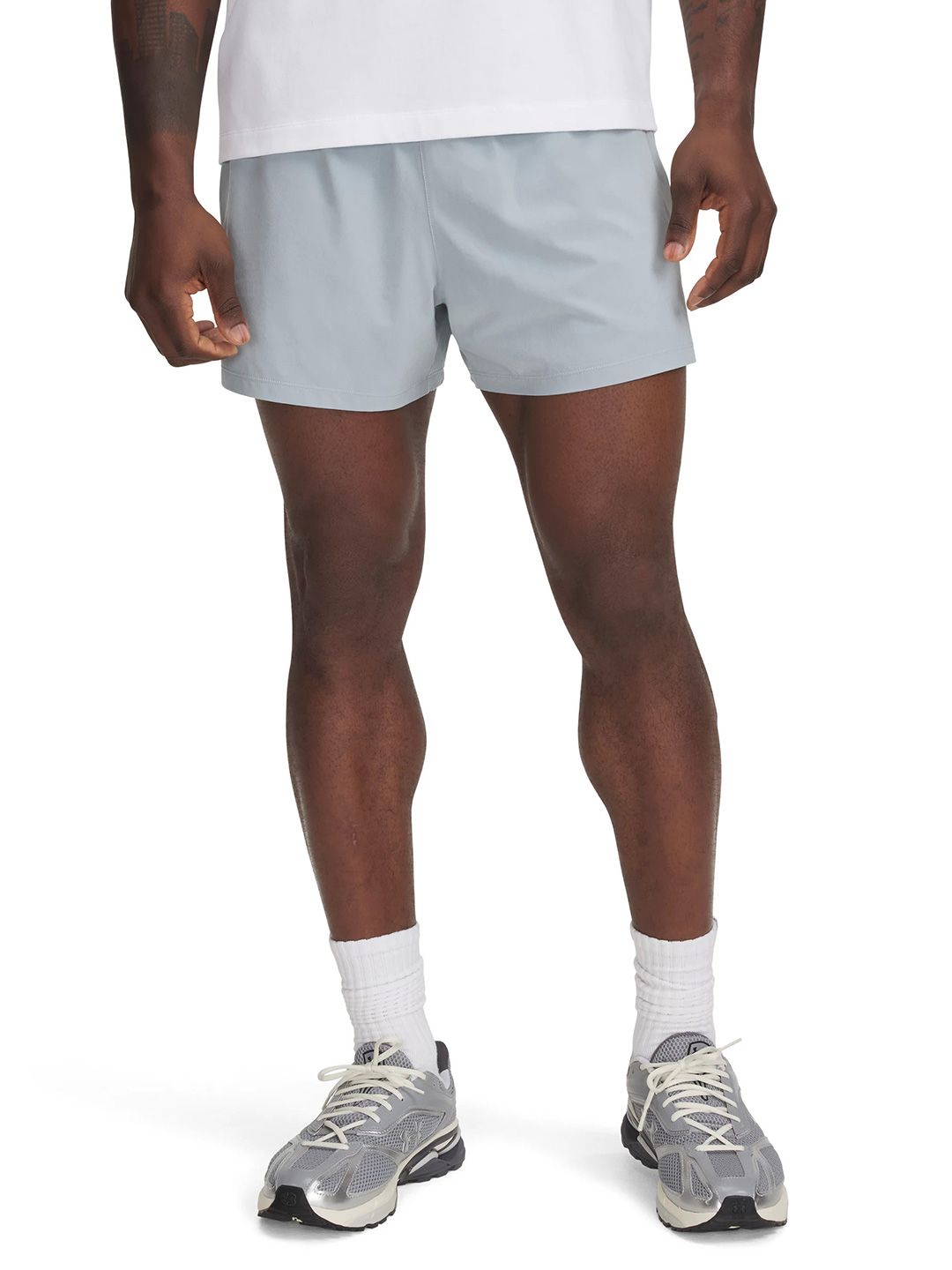UNDER ARMOUR Solid Meridian Relaxed-Fit Woven Shorts-image-40