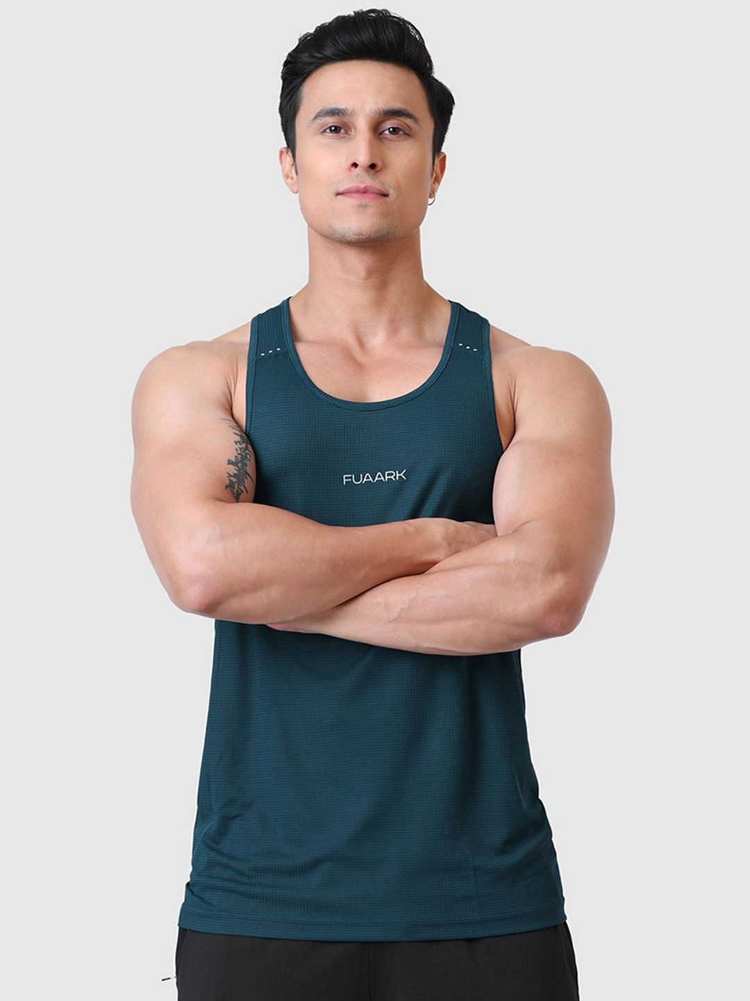 FUAARK Men Polyester Solid Tank Innerwear Vests-picture-21