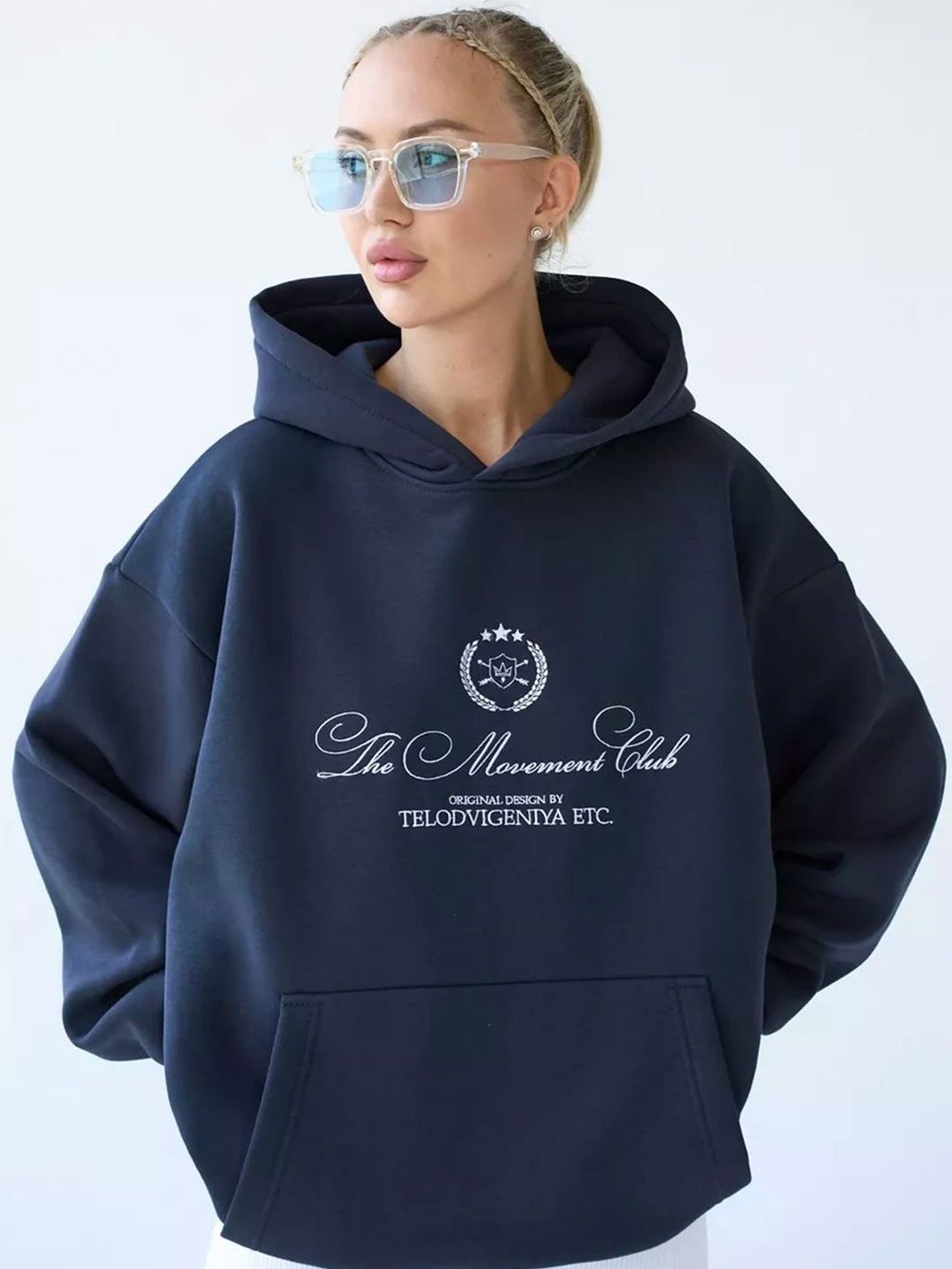 StyleCast x Revolte Printed Hooded Pullover Cotton Sweatshirt-image-24