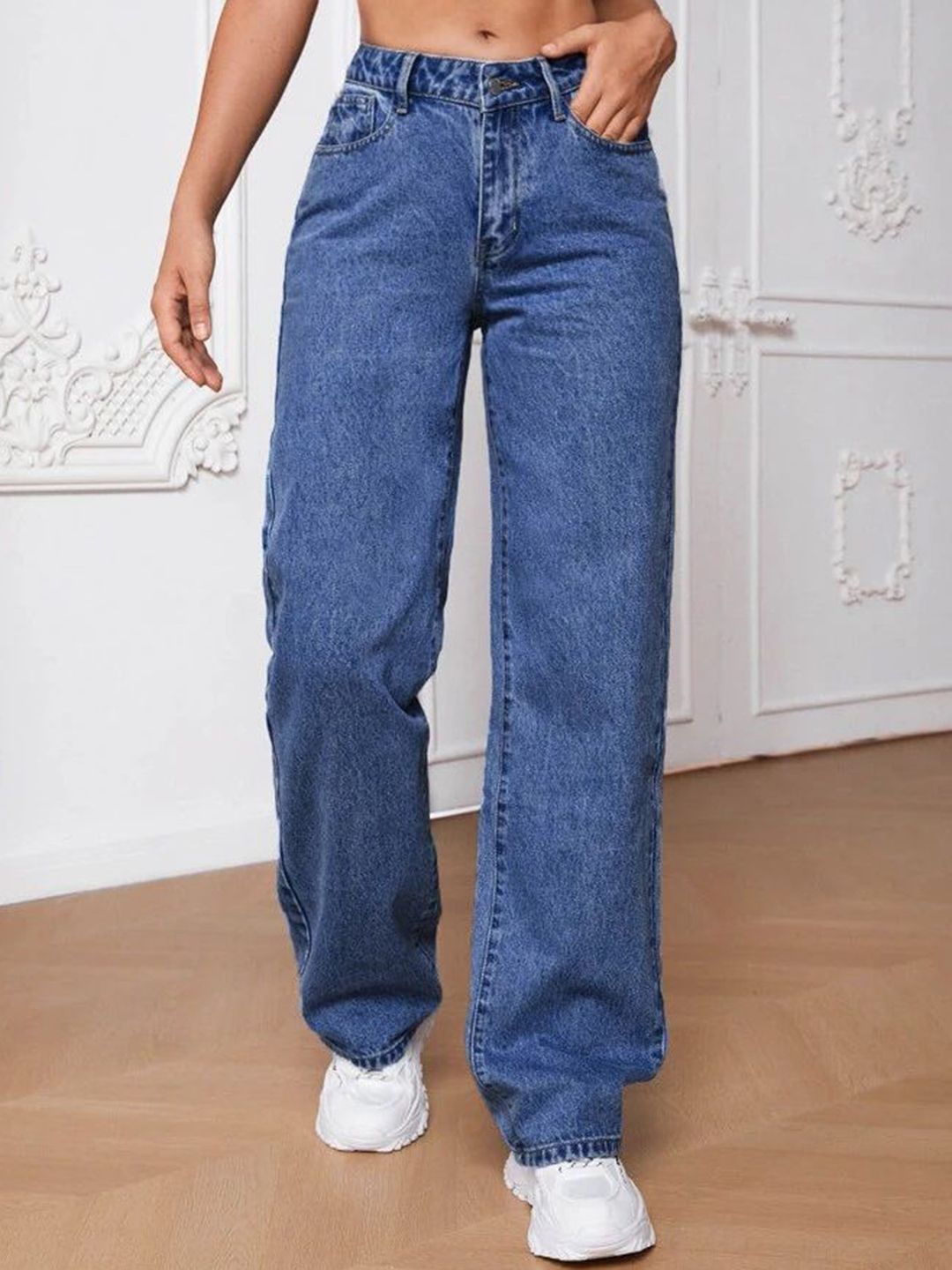 R.Code by The Roadster Life Co. Women Jean High Rise Light Fade Stretchable Jeans-image-47