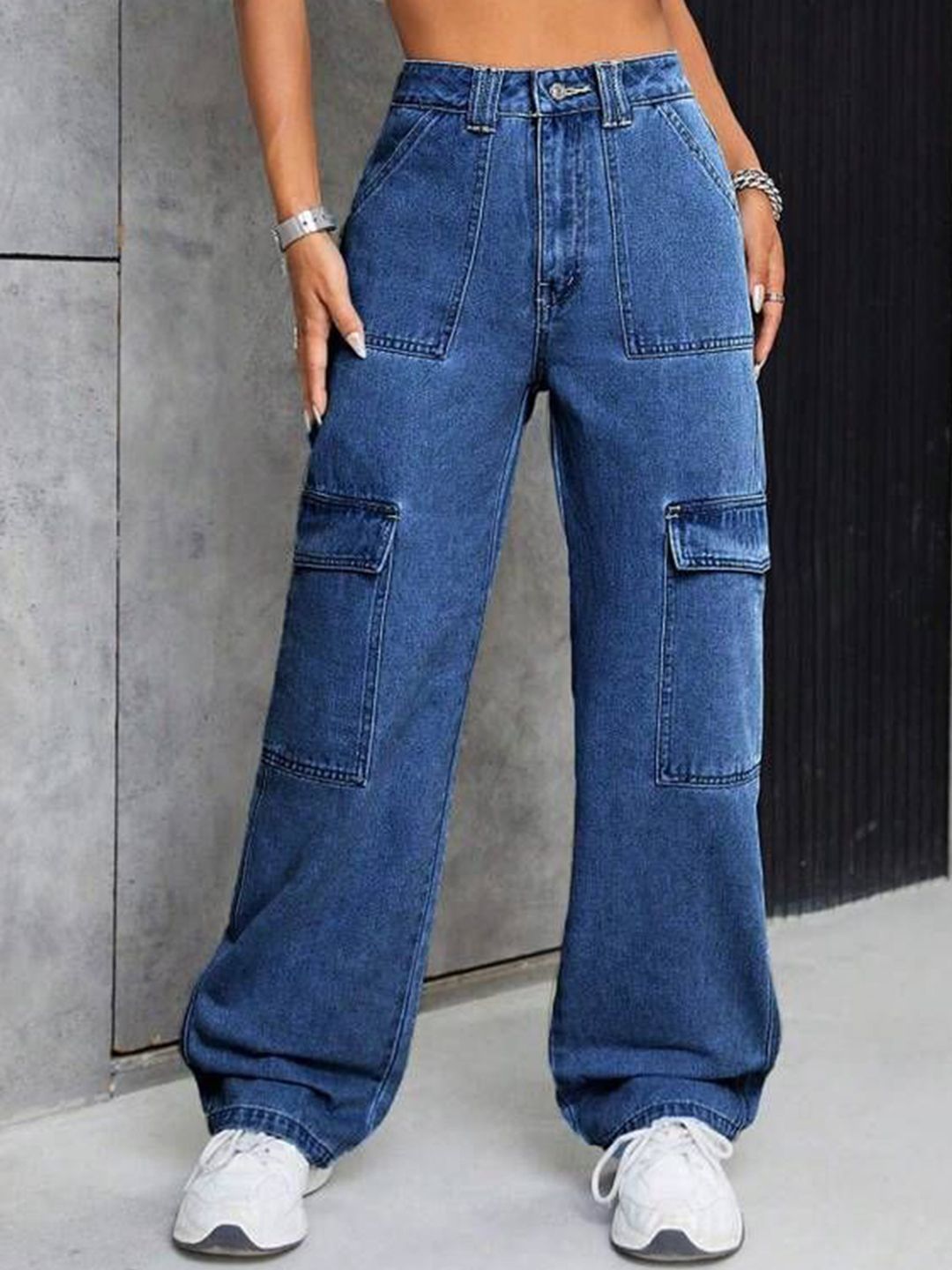 R.Code by The Roadster Life Co. Women Jean Relaxed Fit High-Rise Stretchable Jeans-image-25