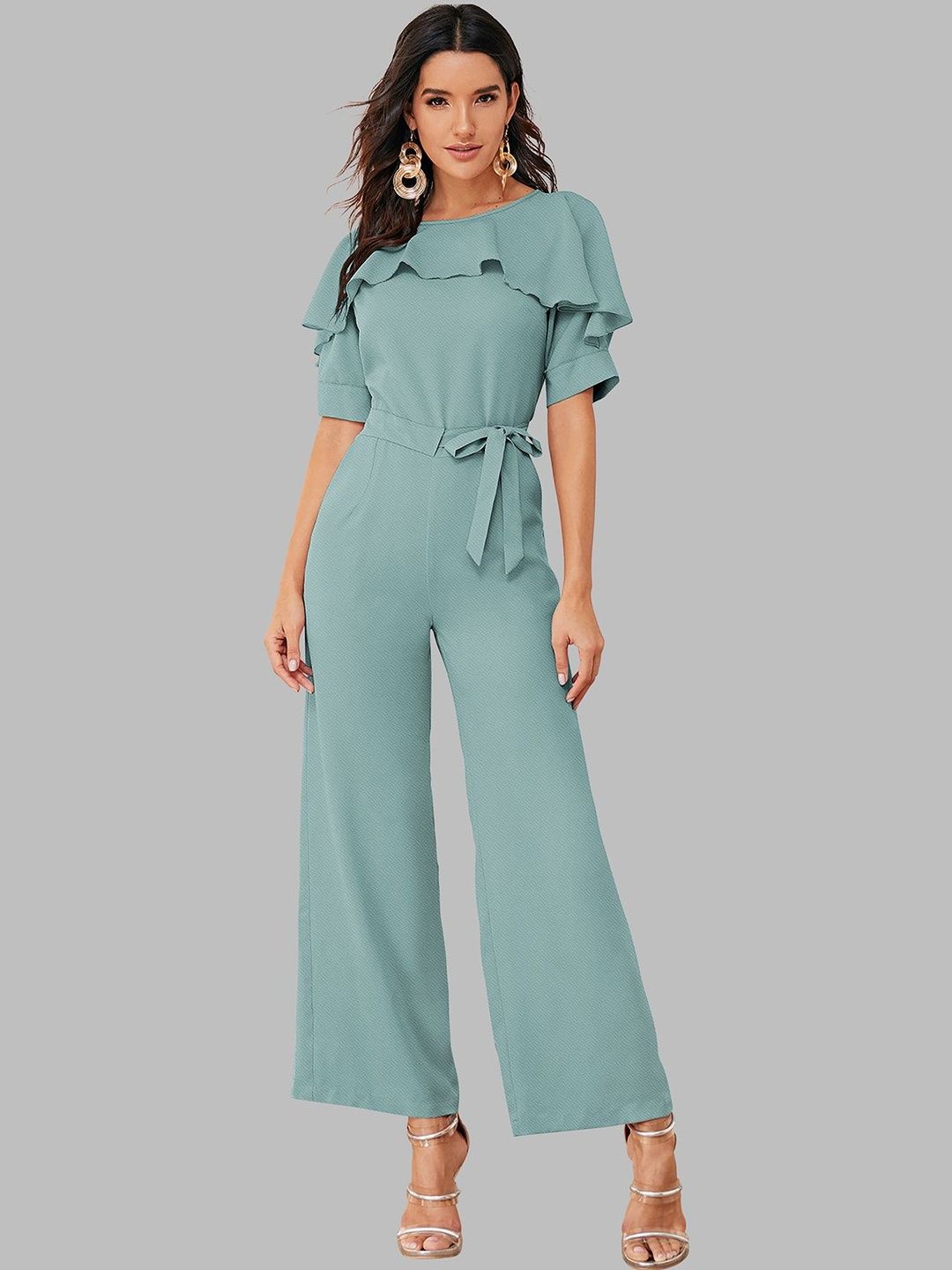 SZN Women Solid Jumpsuit with 2 Pockets-picture-24