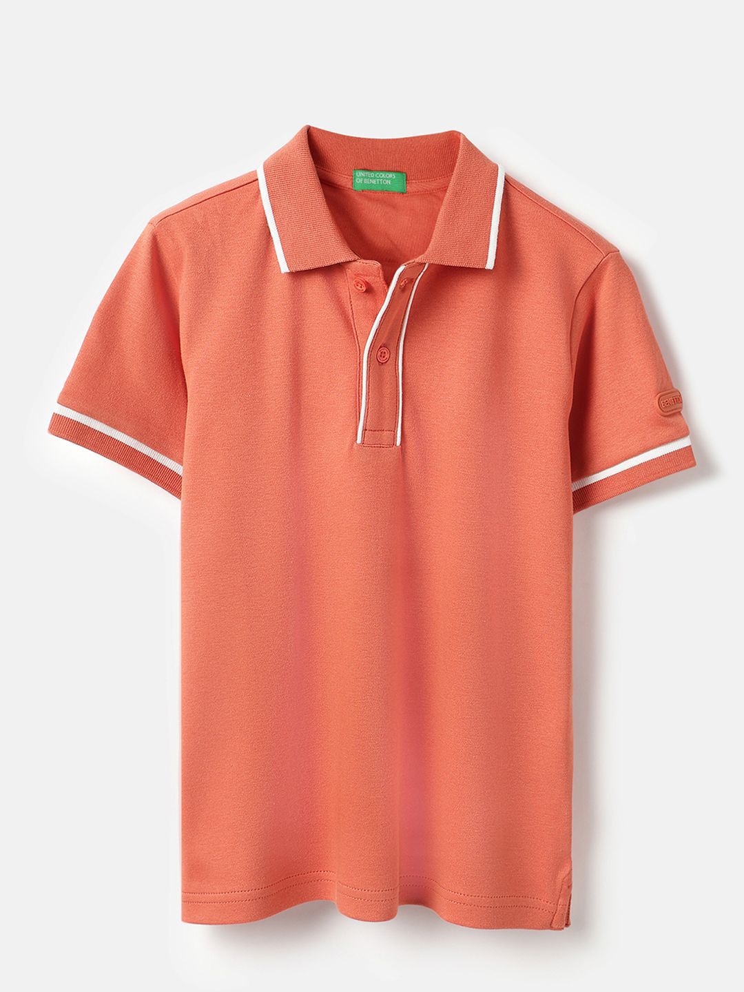 United Colors of Benetton Boys Polo Collar Cotton Tshirt-picture-14