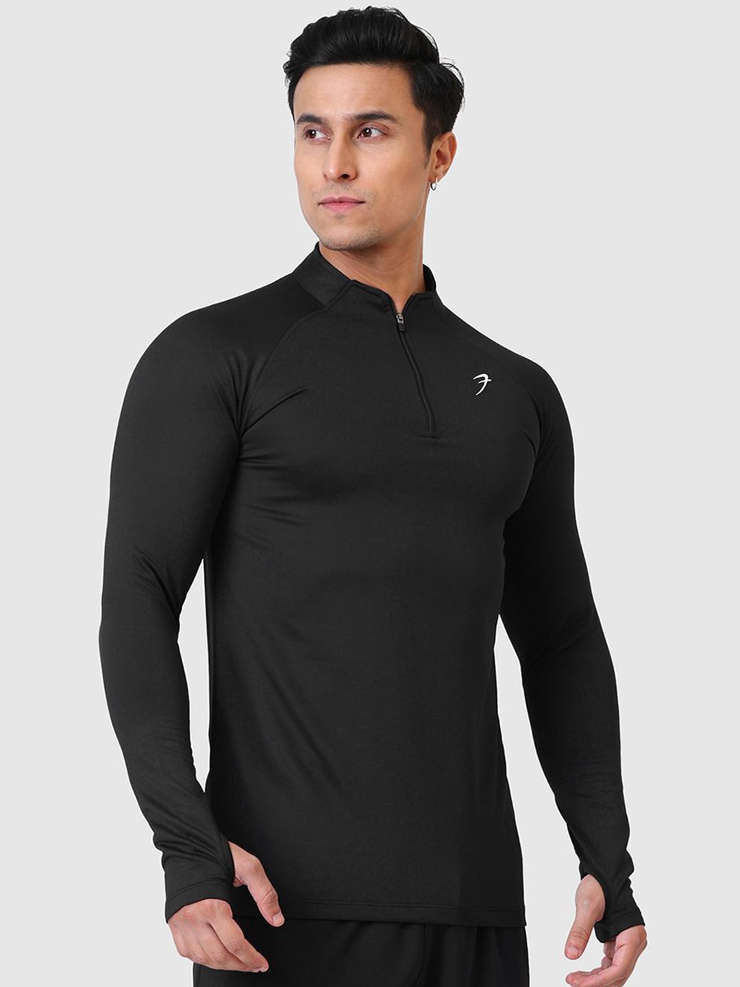FUAARK High Neck Anti Odour Slim Fit T-shirt-picture-49