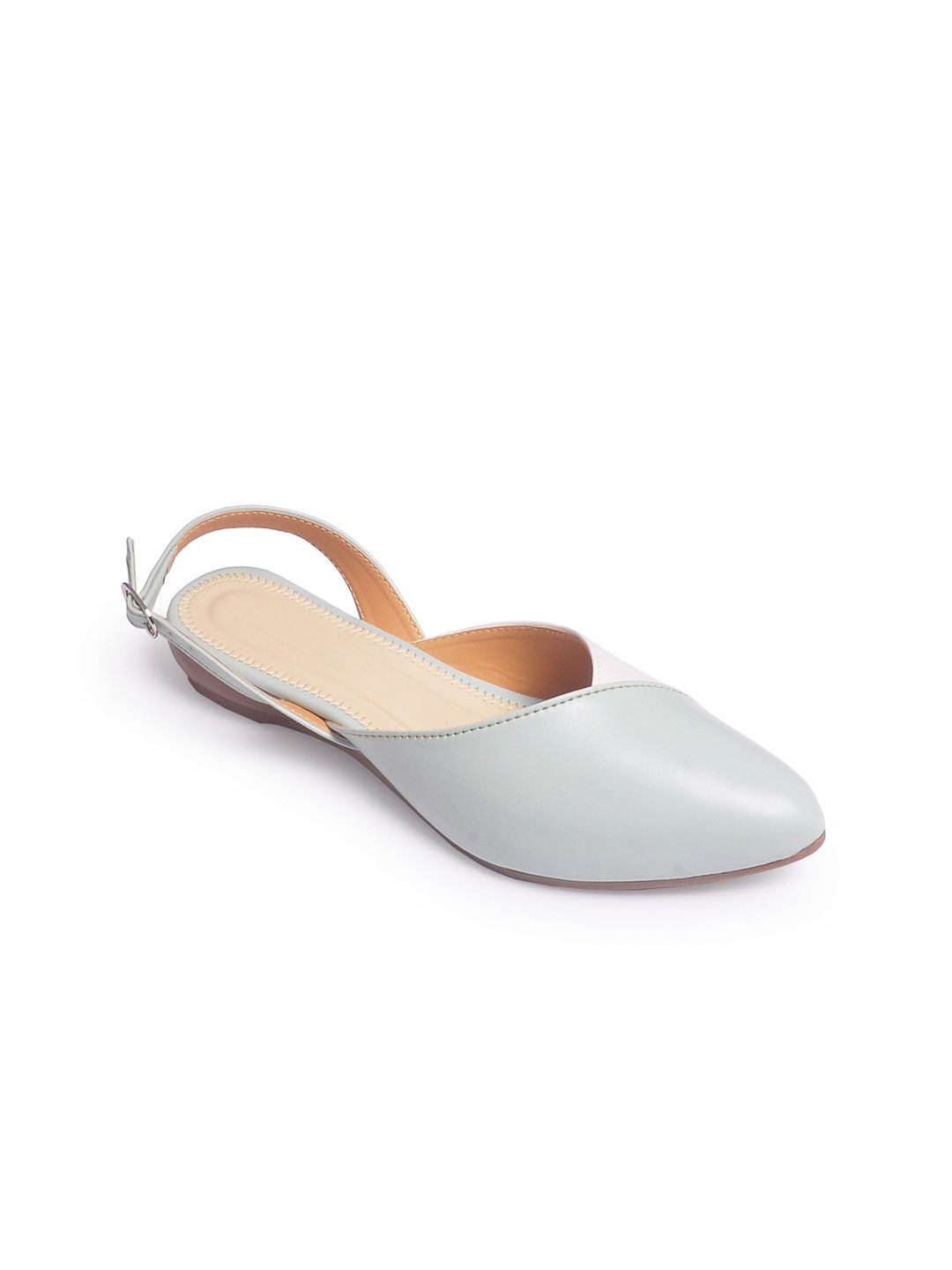 CANVI - TAKE CHANGE TO MAKE CHANGE Women Colourblocked Mules Flats-picture-41