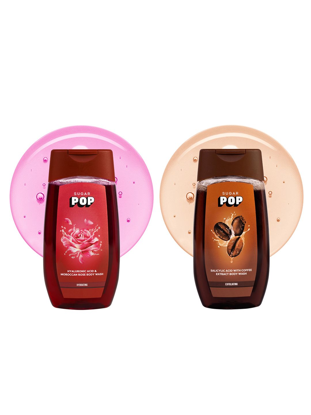 SUGAR POP Set of Moroccan Rose Hydrating & Coffee Exfoliating Body Wash - 250 ml each-picture-34