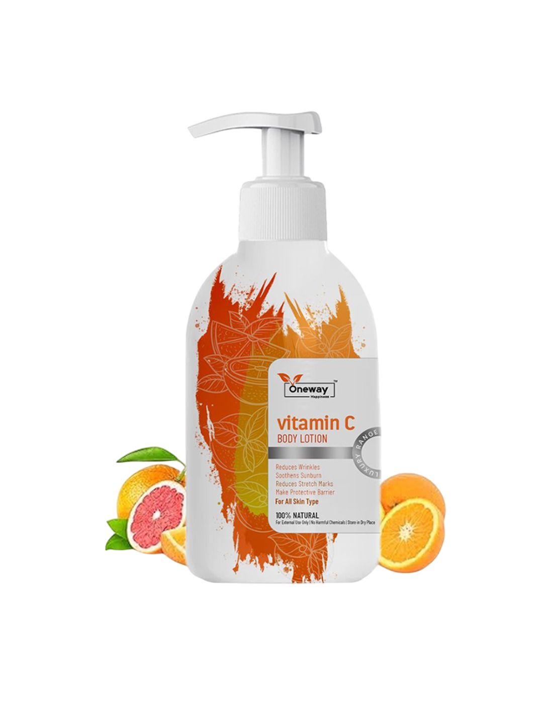 Oneway Happiness Vitamin C Body Lotion With Aloe Vera - 300 ml-image-39