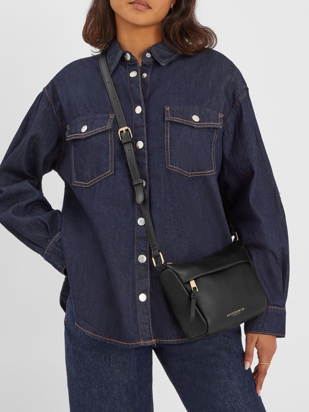 Accessorize Structured Sling Bag-image-3