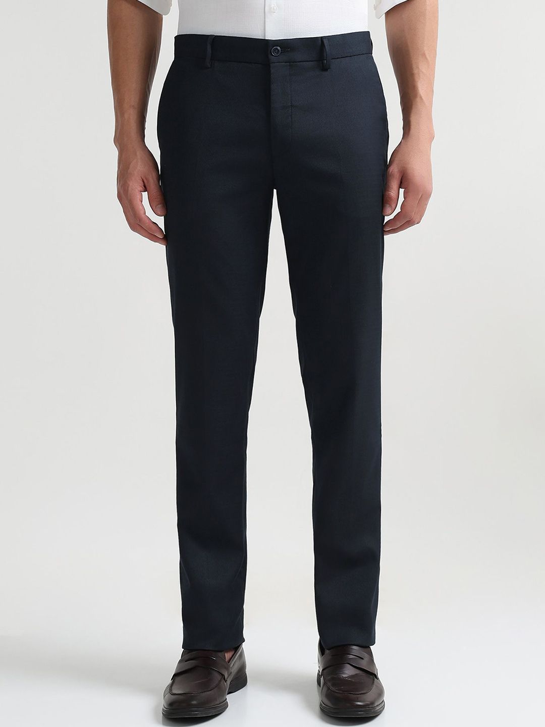 Arrow New York Men Regular Fit Mid-Rise Formal Trouser-picture-31