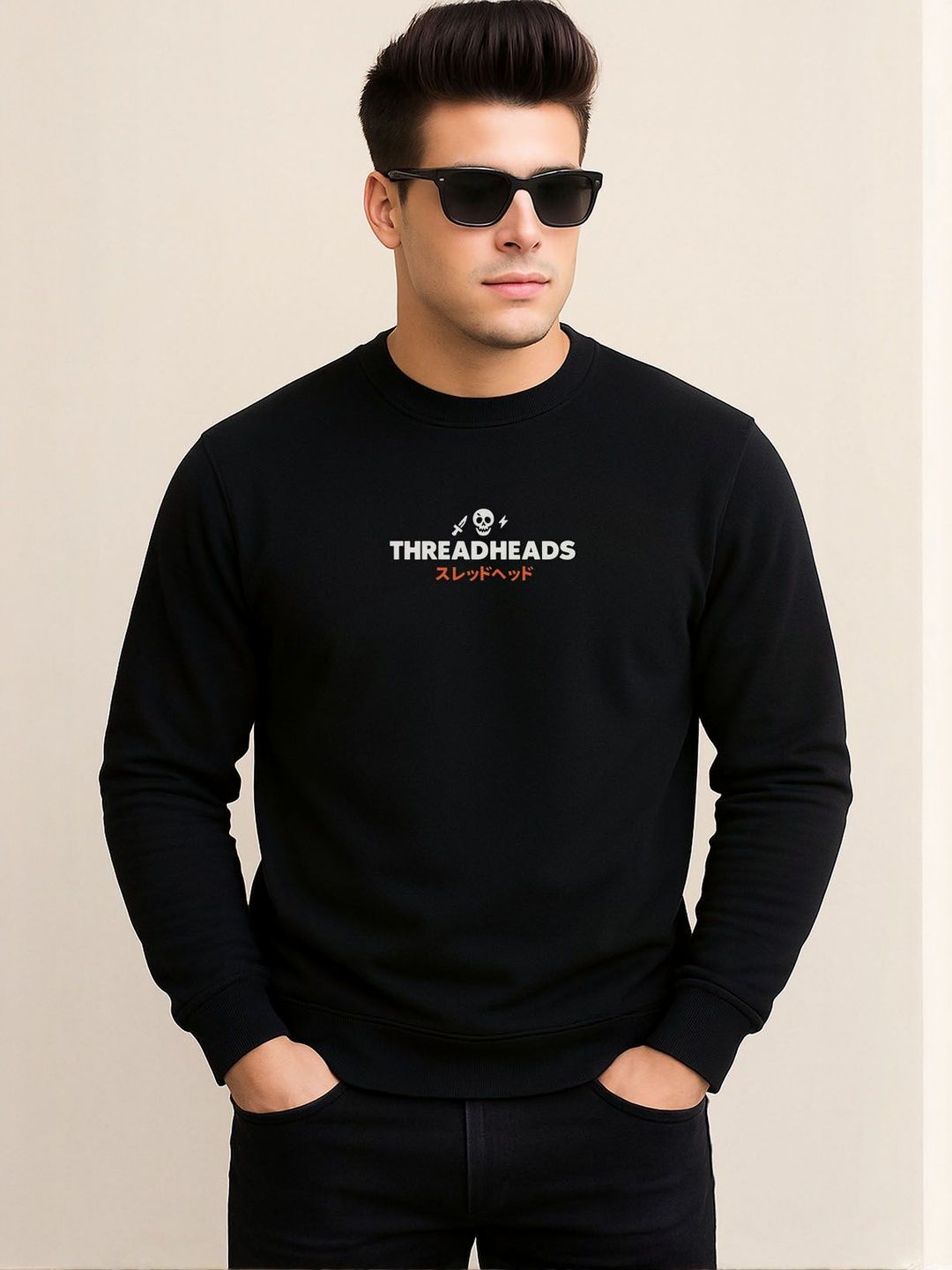 SZN Men Typography Print Casual Sweatshirt-picture-13