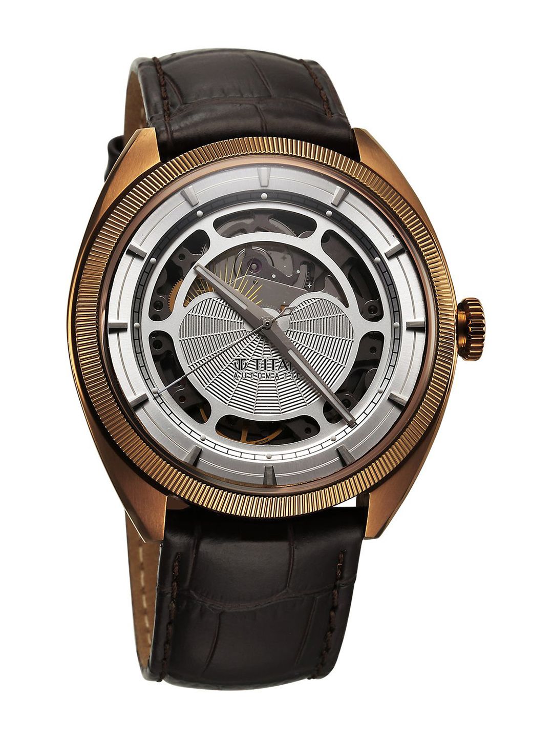 Titan Stellar Cupola Men Dial & Straps Analogue Automatic Motion Powered Watch 10011QL01-picture-20
