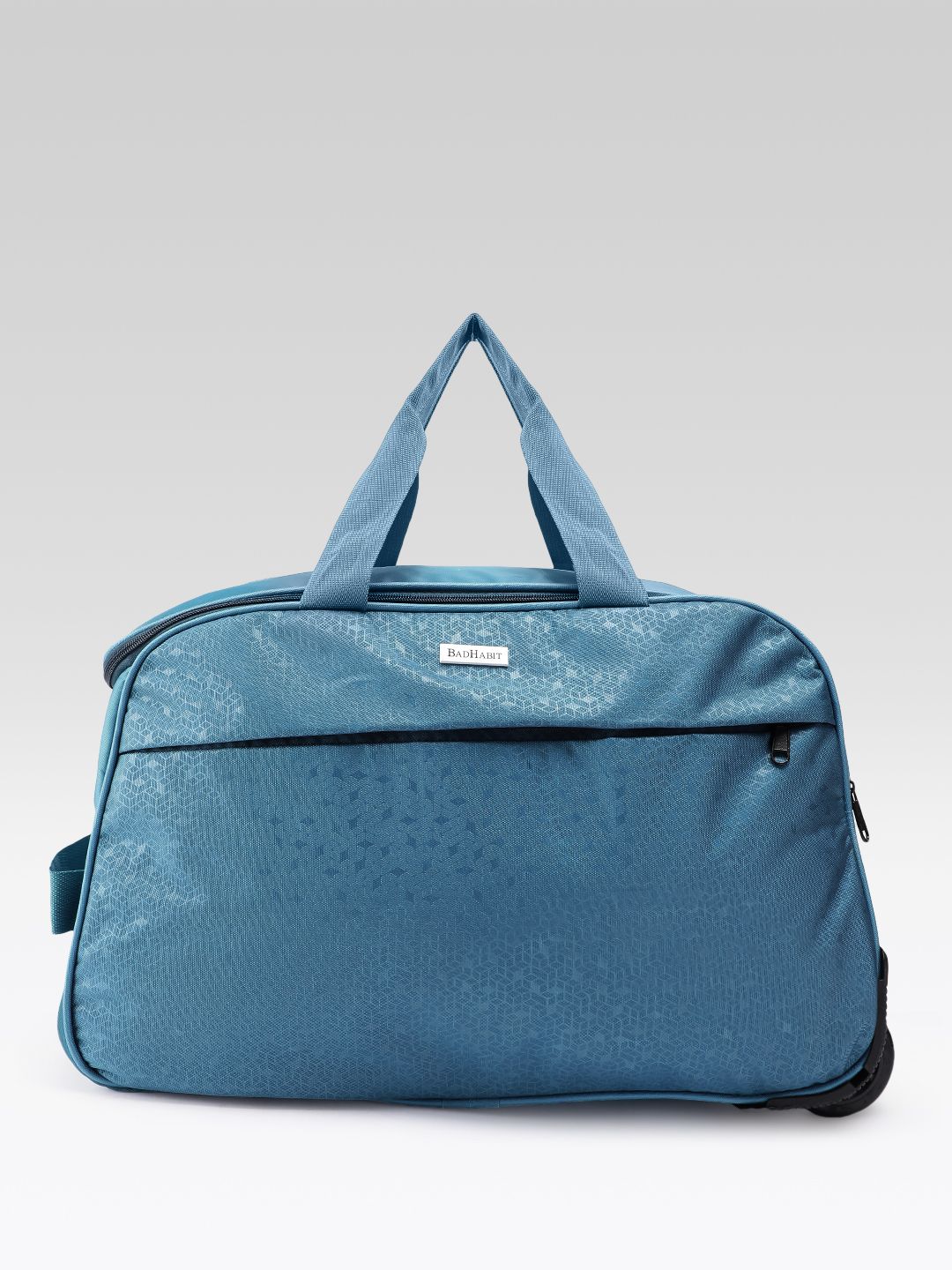 BAD HABIT Unisex Self-Design Medium Duffel Trolley Bag - 45.0 L-picture-16