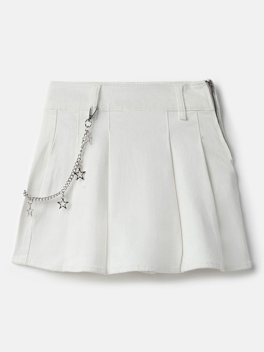 United Colors of Benetton Girls Regular Fit A-Line Skirt-picture-31